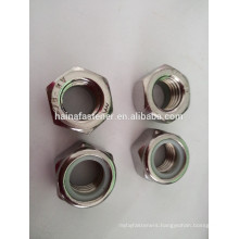 nylon lock nut, lock nut with hex head stainless steel